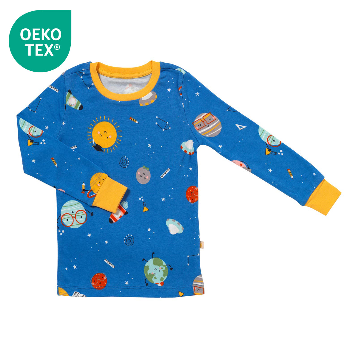 Organic Children's Pyjamas_Space_OEKOTEX_444