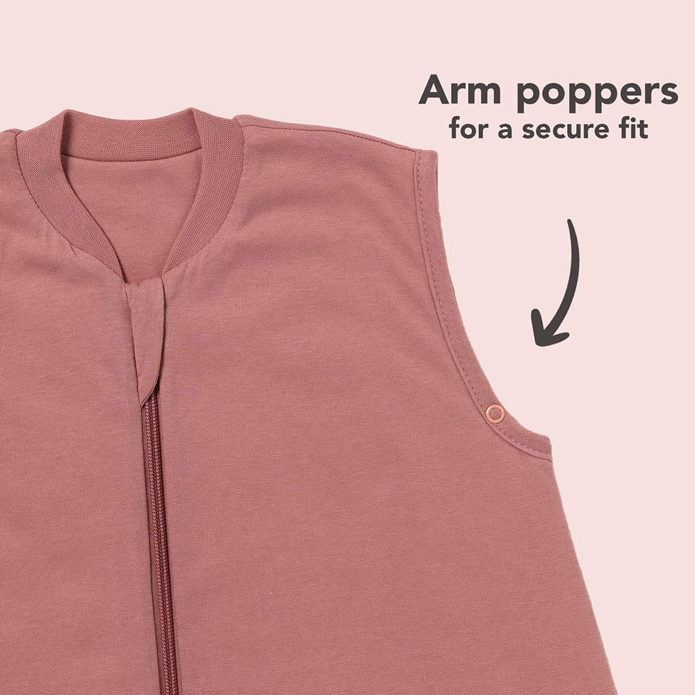 Plain Sleeping Bag - 1.0 TOG_Rose Pink_sleeve area_425
