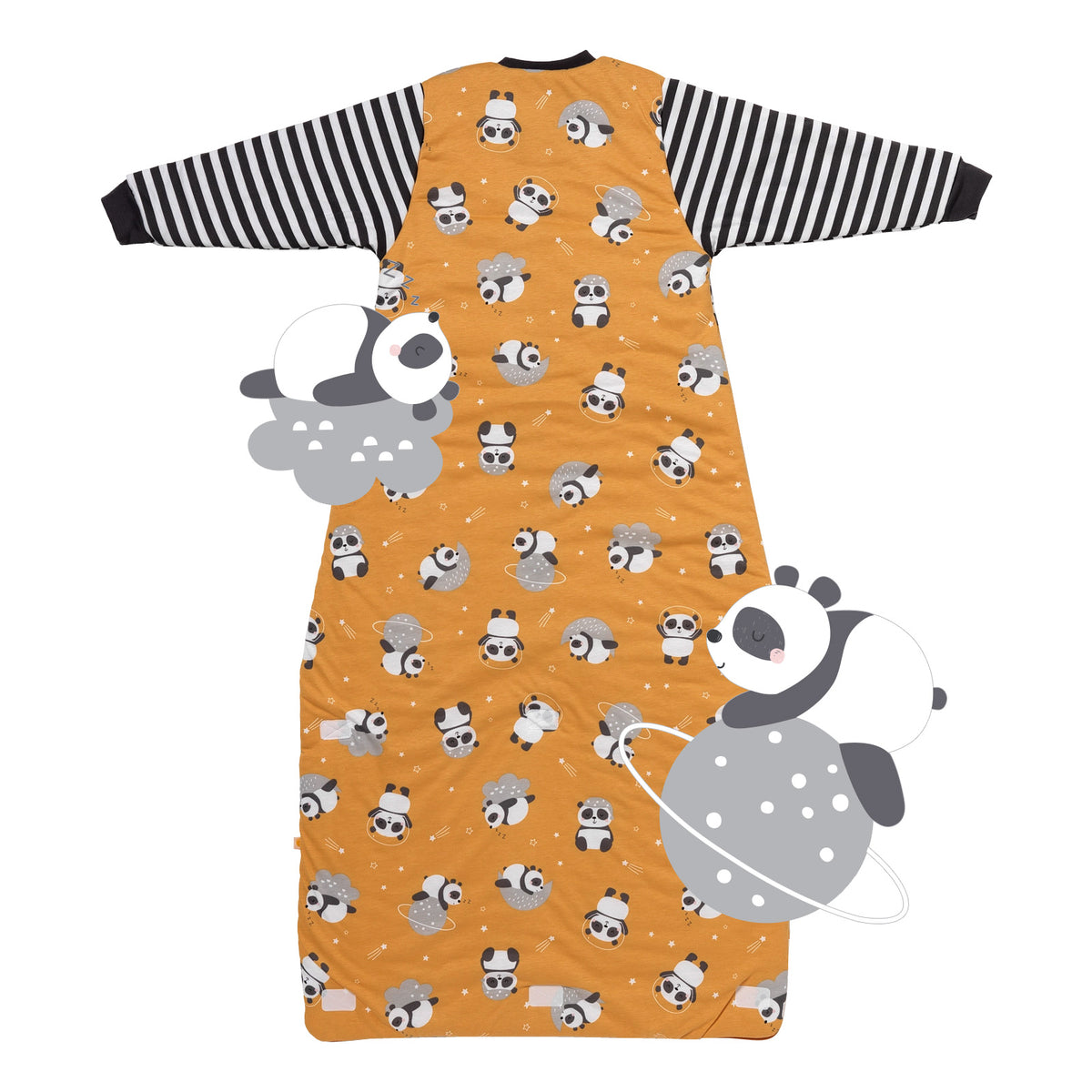 Long Sleeve Baby Sleeping Bag - 3.5 TOG_Panda_back_471
