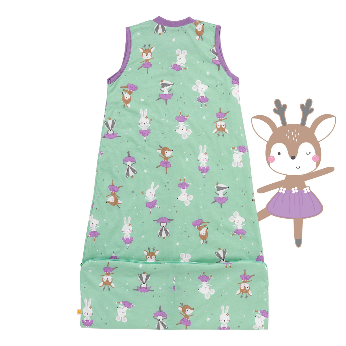 Baby Sleeping Bag - 1.0 TOG_Ballerina_back_420