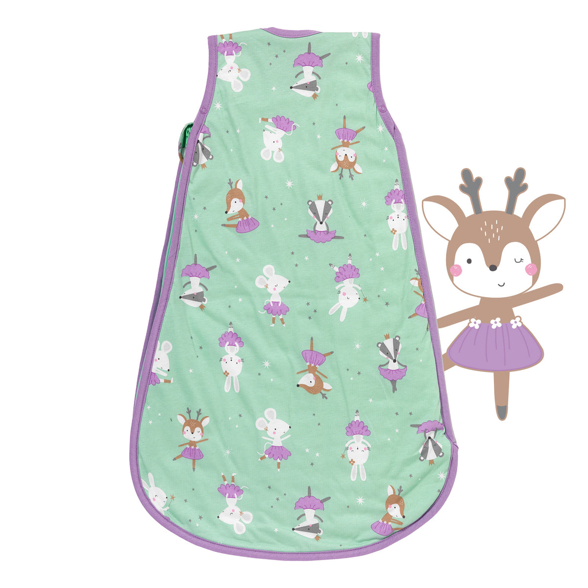 Baby Sleeping Bag - 1.0 TOG_Ballerina_back_420