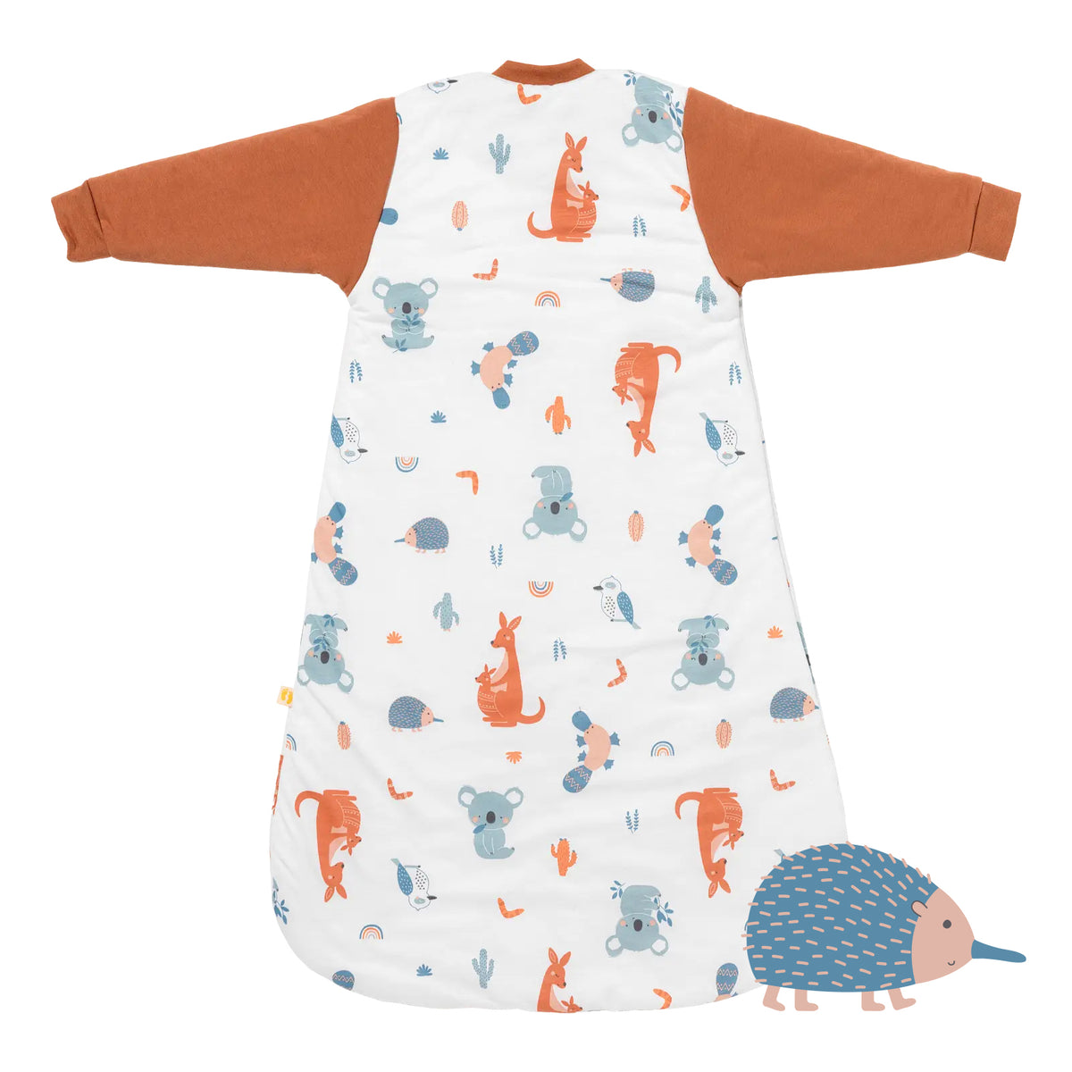 Long Sleeve Baby Sleeping Bag - 3.5 TOG_Kangaroo_back_471