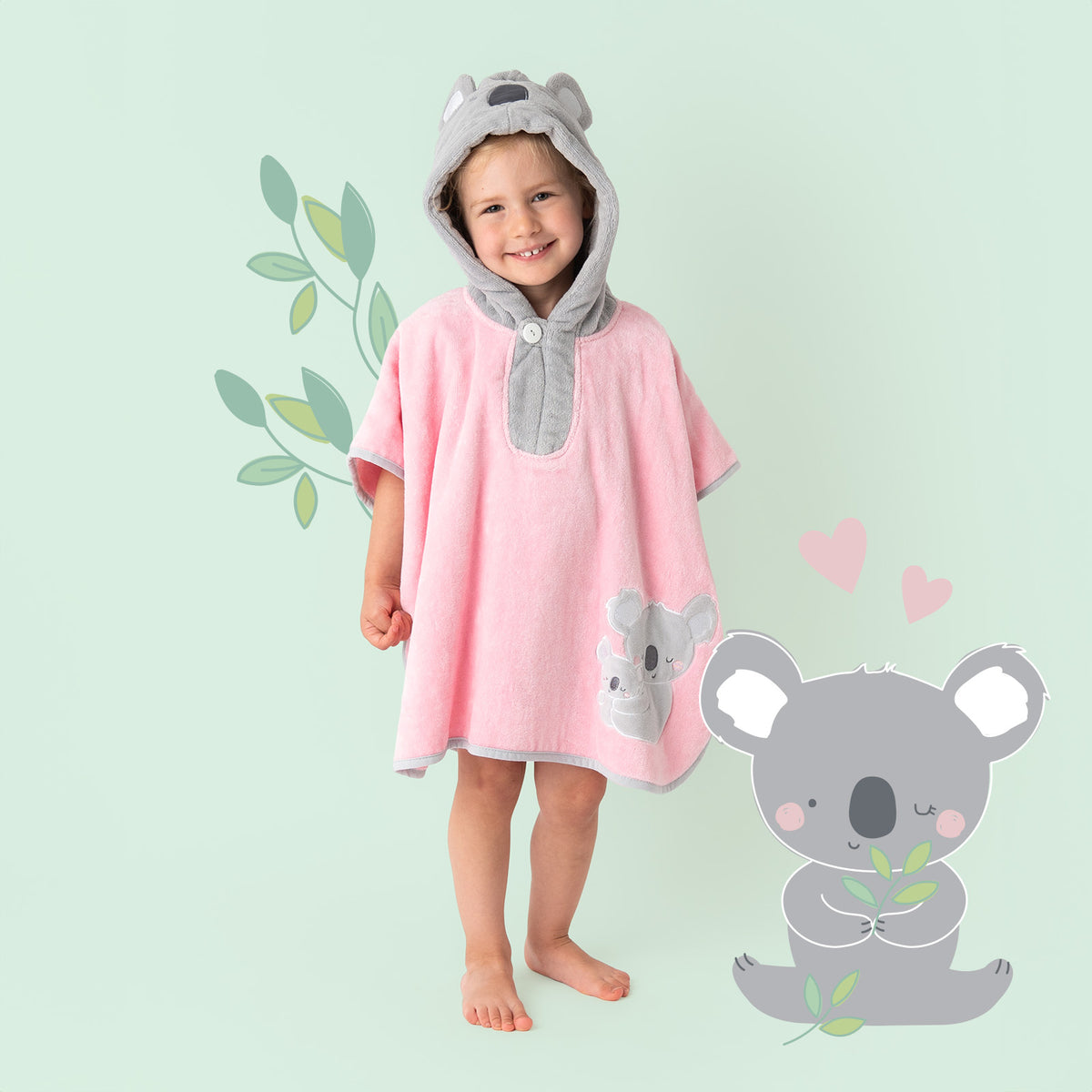 Hooded Bath Poncho_Koala_3_409