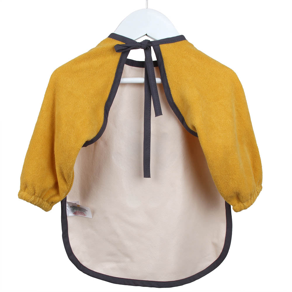 Waterproof Baby Bib with Sleeves_Panda_3_411
