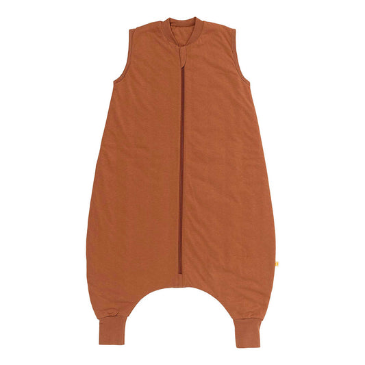 Plain Sleeping Bag with Feet - 2.5 TOG_Caramel_front_463