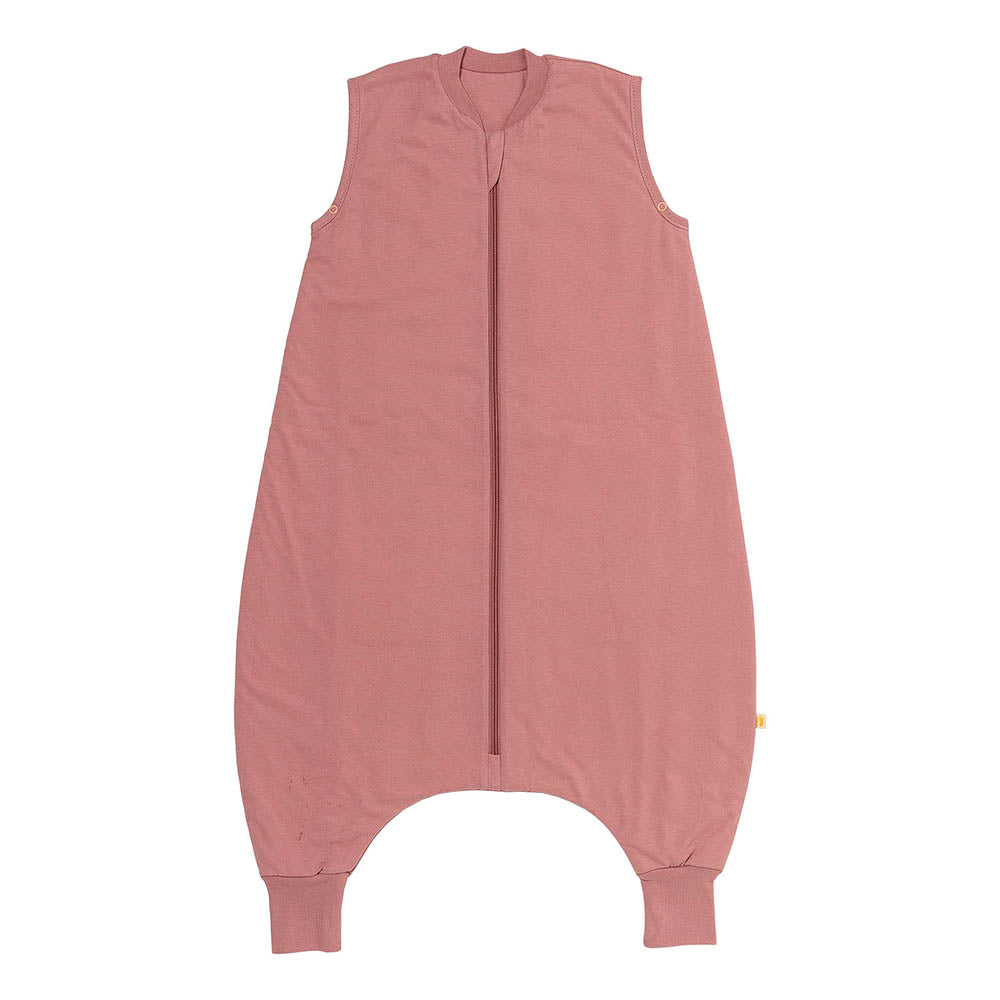 Plain Sleeping Bag with Feet - 2.5 TOG_Rose Pink_front_463