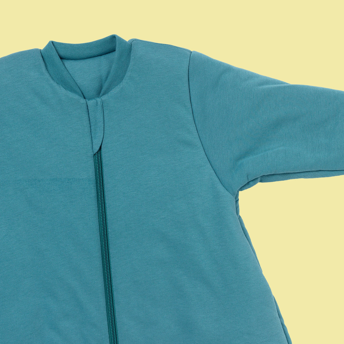 Sleeping Bag with Feet - 3.5 TOG_Teal_sleeve area_470