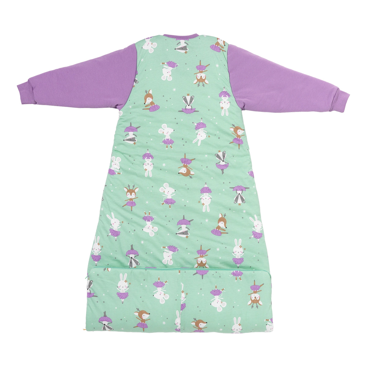 Long Sleeve Baby Sleeping Bag - 3.5 TOG_Ballerina_back_471