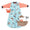 Long Sleeve Baby Sleeping Bag - 3.5 TOG_Pirate_front_471