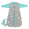 Long Sleeve Baby Sleeping Bag - 3.5 TOG_Safari_front_471