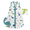Muslin Baby Sleeping Bag - 0.5 TOG_Dinosaur_front_415