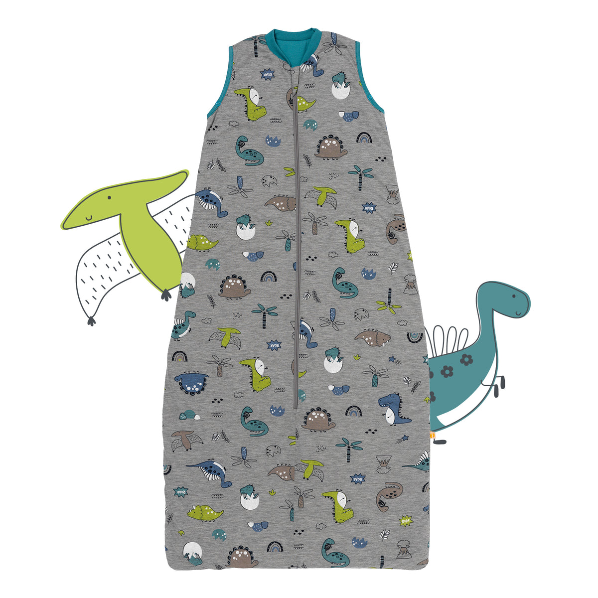 Baby Sleeping Bag - 1.0 TOG_Dinosaur_front_420