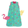 Organic Baby Sleeping Bag - 1.0 TOG_Flamingo_front_421