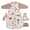 Sleeping Bag with Detachable Sleeves - 2.5 TOG_Mountain Animals_front_465