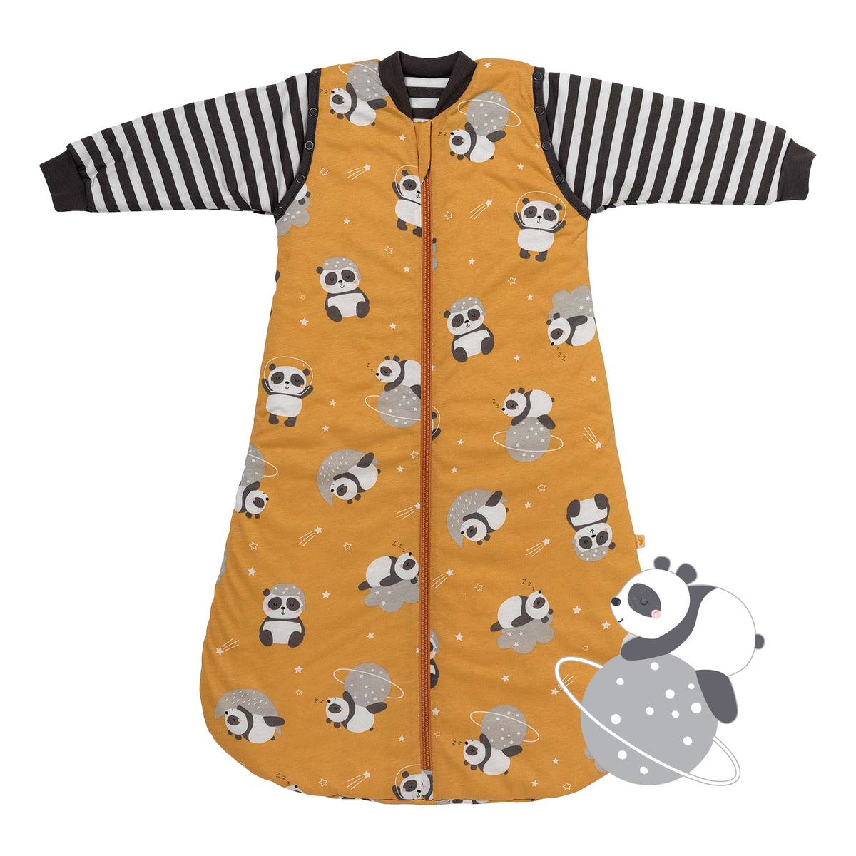 Sleeping Bag with Detachable Sleeves - 2.5 TOG_Panda_front_465