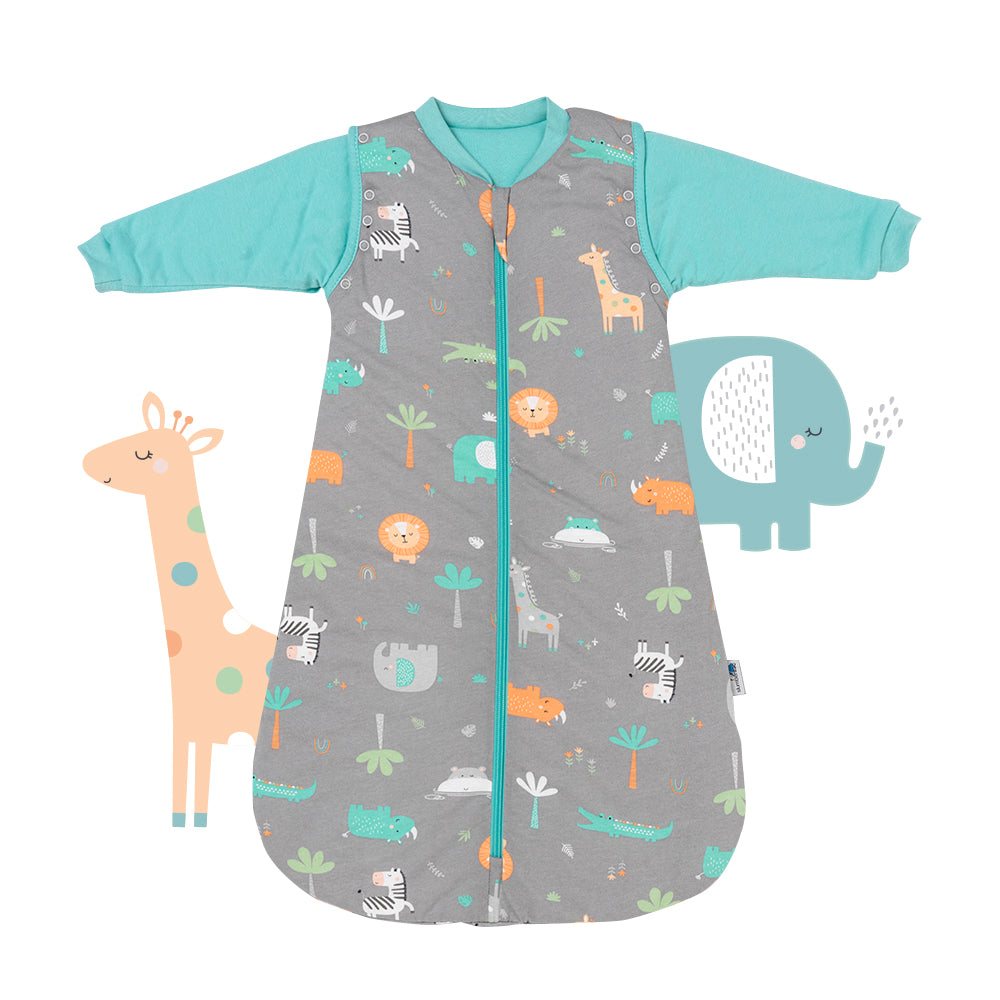 Sleeping Bag with Detachable Sleeves - 2.5 TOG_Safari_front_465