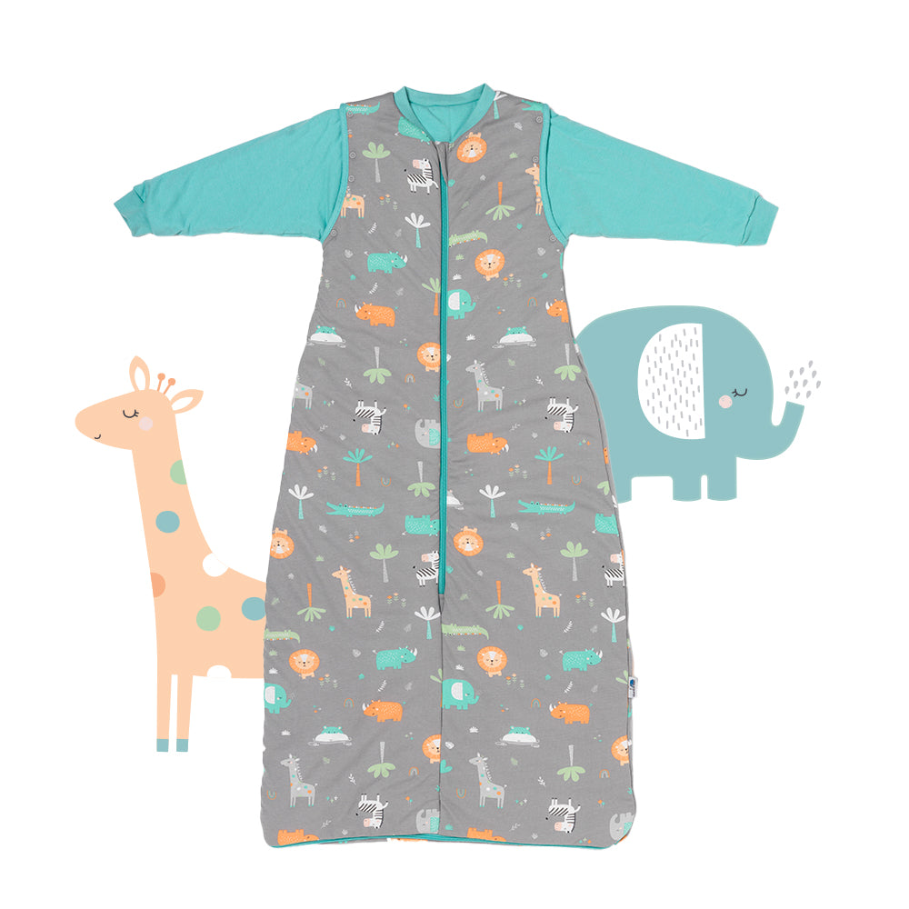 Sleeping Bag with Detachable Sleeves - 2.5 TOG_Safari_front_465