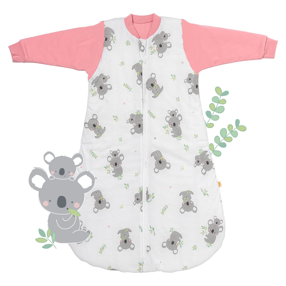 Long Sleeve Baby Sleeping Bag - 3.5 TOG_Koala_front_471