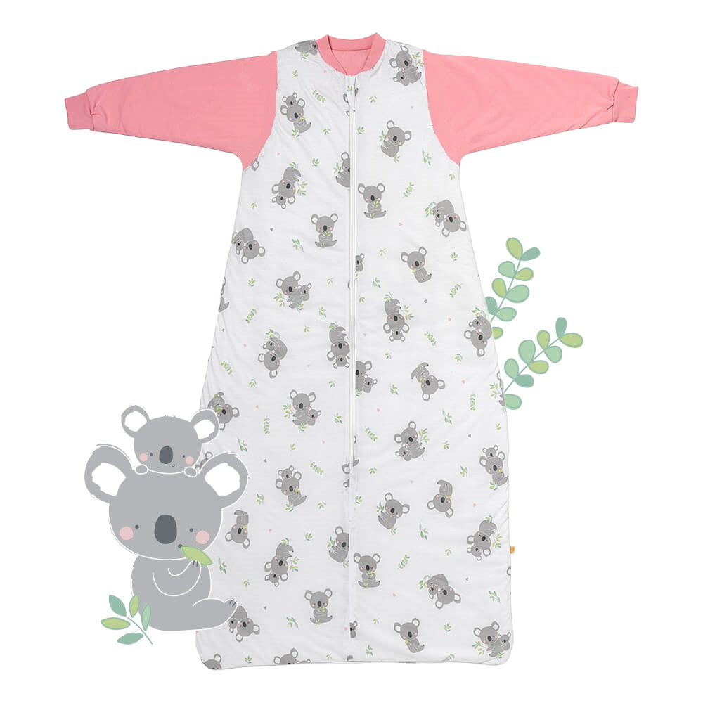 Long Sleeve Baby Sleeping Bag - 3.5 TOG_Koala_front_471