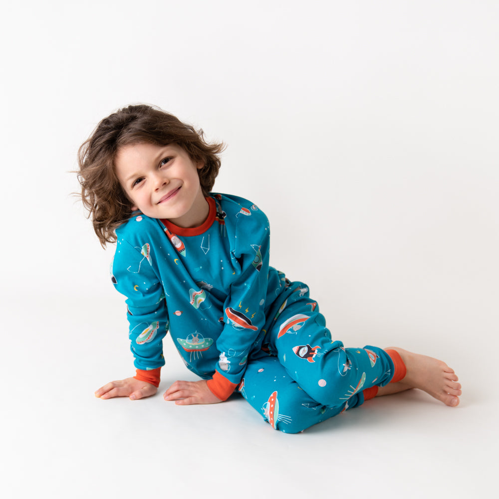 Organic Children's Pyjamas_Space_detail_444
