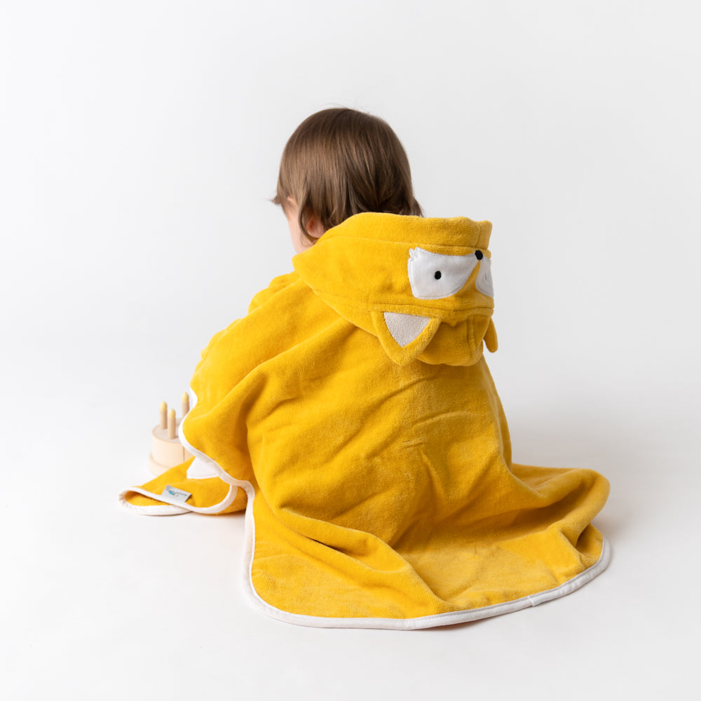 Hooded Bath Poncho_Woodland Animals_39_409