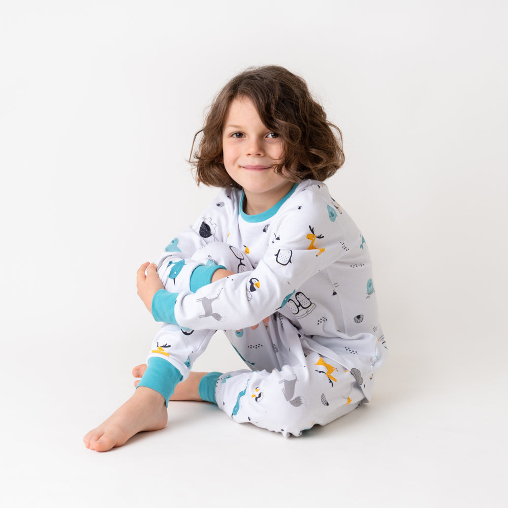 Organic Children's Pyjamas_Polar Pals_back_444