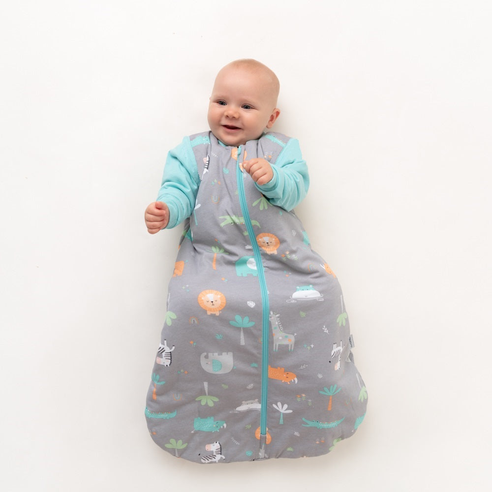 Long Sleeve Baby Sleeping Bag - 3.5 TOG_Safari_18_471
