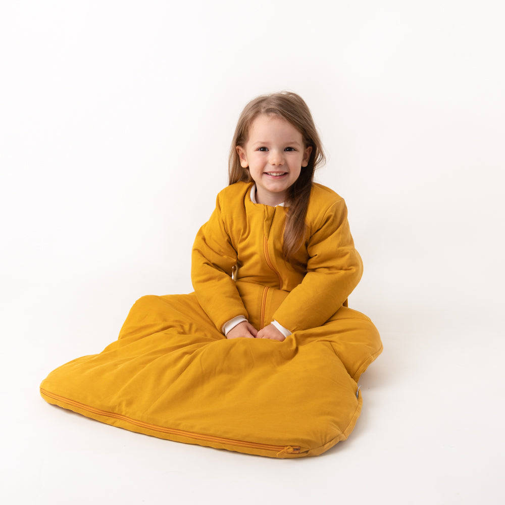 Plain Sleeping Bag 3.5 TOG_Mustard_OEKOTEX_473